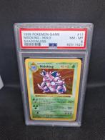 Nidoking Base Set Shadowless PSA 8, Ophalen of Verzenden, Zo goed als nieuw, Losse kaart