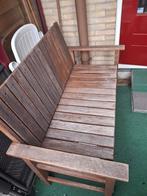 Tuinbank inclusief kussen, Tuin en Terras, Tuinbanken, Ophalen, Zo goed als nieuw, Hout