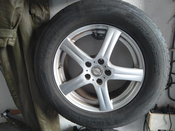 Winterbanden met LM velgen (4 stuks), Auto-onderdelen, Banden en Velgen, Banden en Velgen, Winterbanden, 17 inch, 225 mm, Gebruikt