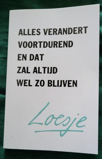 Loesje boekje beschikbaar voor biedingen