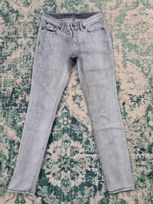 Denham sharp skinny fit W24 L32 WMN Tulsi2432 Grijs, Kleding | Dames, Spijkerbroeken en Jeans, Zo goed als nieuw, W30 - W32 (confectie 38/40)