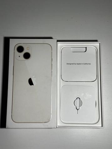 iPhone 13 128GB Starlight – Topstaat + Doos & Hoesje beschikbaar voor biedingen