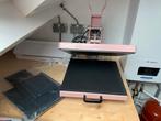 Nieuwe roze hitte pers, Hobby en Vrije tijd, Kledingapplicaties en Hotfix, Ophalen, Nieuw