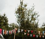 Bruiloft handgemaakte vlaggenlijn, Diversen, Ophalen of Verzenden, Nieuw
