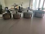 Tefal kookpannen set, Huis en Inrichting, Keuken | Potten en Pannen, Ophalen, Gebruikt, Koekenpan of Braadpan
