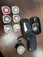 PSP portable incl spellen 2000, Spelcomputers en Games, Spelcomputers | Sony PSP, Ophalen, Zo goed als nieuw