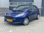 Ford Fiesta 1.0 48KW/65PK 5D 2015 Blauw Bluetooth/ Navigatie, 65 pk, Start-stop-systeem, Blauw, 23 km/l