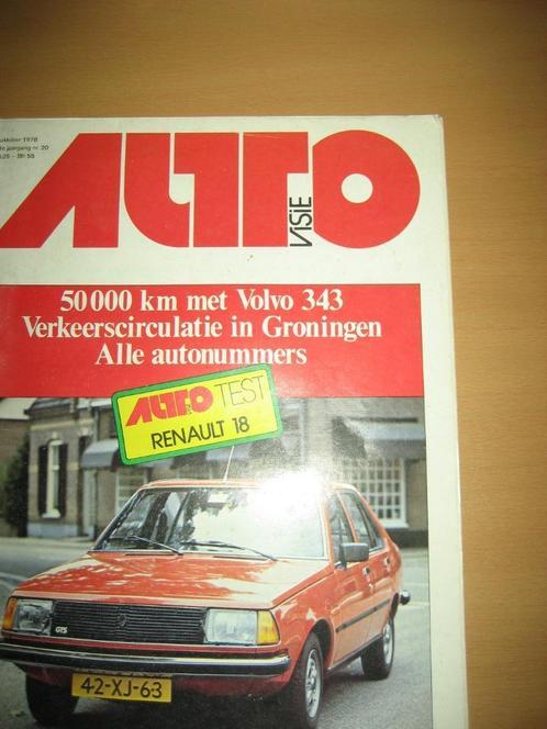 AV 78 20 Renault 18 Opel Manta CC Rekord E VW Scirocco, Boeken, Auto's | Folders en Tijdschriften, Gelezen, Opel, Ophalen
