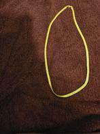 18 karaat gouden double ketting, 60cm., Sieraden, Tassen en Uiterlijk, Kettingen, Verzenden, Nieuw, Goud, Goud