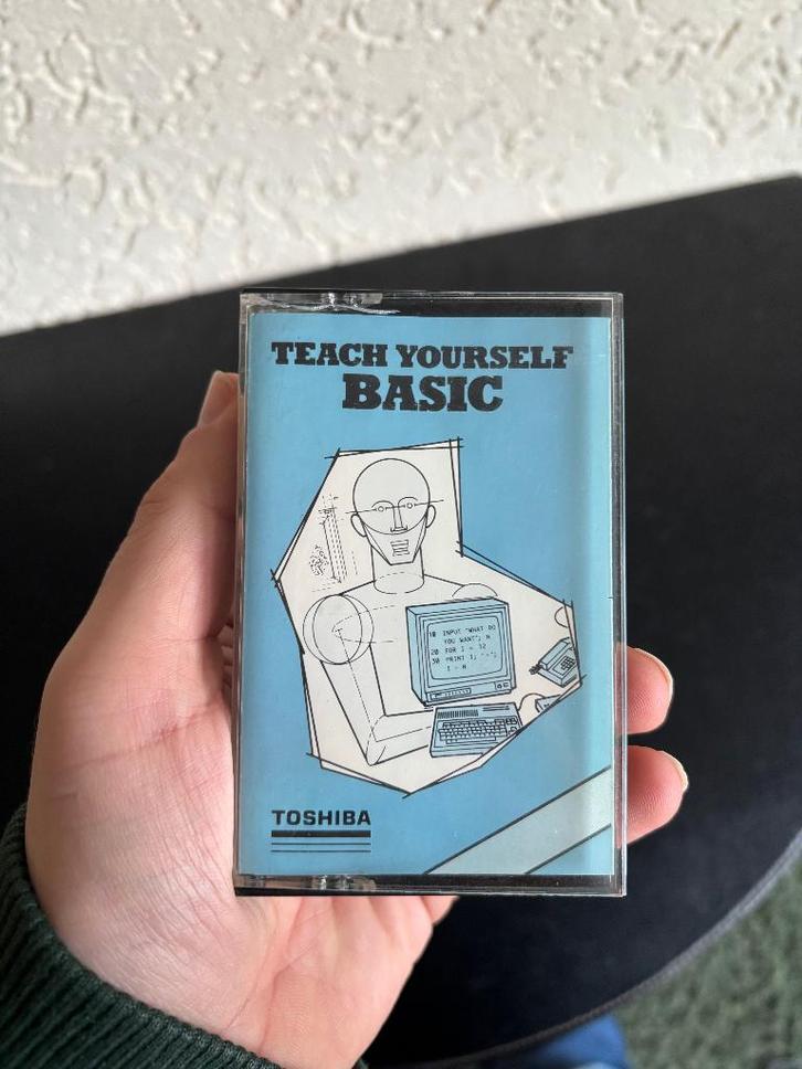 Teach Yourself Basic - MSX - Goede staat, Spelcomputers en Games, Games | Overige, Gebruikt, Overige genres, 1 speler, Vanaf 3 jaar