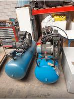2 X compressors in perfect staat, Doe-het-zelf en Verbouw, Compressors, 100 liter of meer, Ophalen of Verzenden, Zo goed als nieuw
