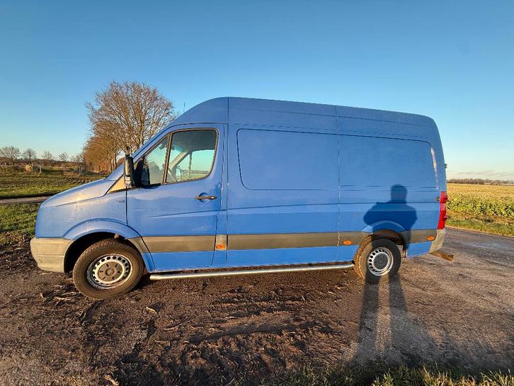 Volkswagen Crafter 2.0 TDI L2H3 BM 2015 Marge, Auto's, Bestelauto's, Particulier, ABS, Airbags, Airconditioning, Bluetooth, Boordcomputer