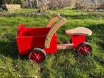 New Classic Toys Houten Bakfiets, Kinderen en Baby's, Speelgoed | Buiten | Voertuigen en Loopfietsen, Ophalen, Gebruikt, Loopfiets