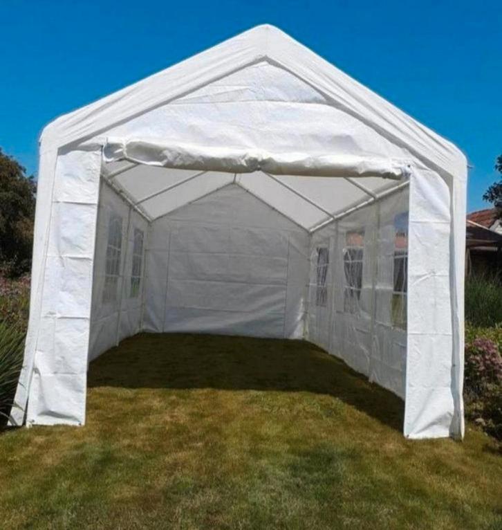 Partytent 6x3m te huur, incl. statafels!, Tuin en Terras, Partytenten, Partytent, 2 meter of meer, 5 tot 8 meter, Minder dan 4 meter