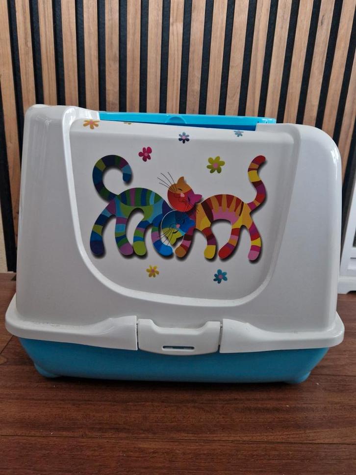Splinternieuwe kattenbak met filter en schepje., Dieren en Toebehoren, Kattenbakken, Ophalen