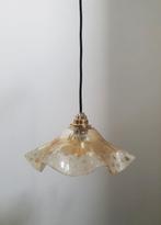 Glazen smoked glass Paolo Venini stijl ballerina hanglamp, Ophalen of Verzenden, Glas, Zo goed als nieuw, Minder dan 50 cm