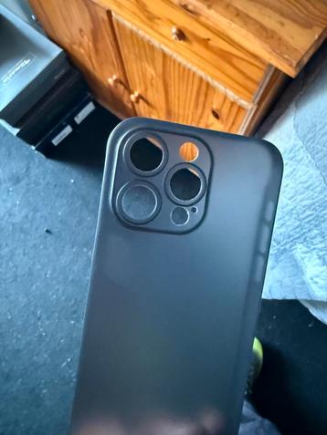Hoesje Zwart super dun voor een iPhone 15 pro Max Nieuw beschikbaar voor biedingen