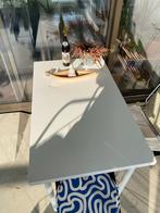 IKEA LINNMON / ADILS Table, white, 100x60 cm, Ophalen, Gebruikt