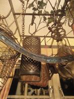 grote antieke RASP, DONKER PATINA - antiek keukengerei, Antiek en Kunst, Ophalen of Verzenden