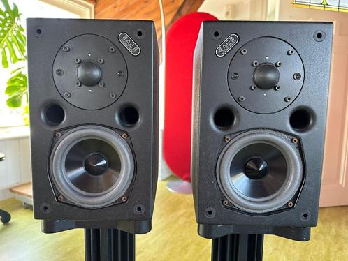 Acoustic Energy AE1 Elac (oerversie) evt met statieven, Audio, Tv en Foto, Luidsprekers, Zo goed als nieuw, Front, Rear of Stereo speakers