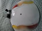 Vintage Glazen plafondlamp, Antiek en Kunst, Ophalen of Verzenden