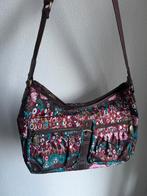 Vintage Y2K Oilily kleurrijke schoudertas met bloemenprint, Sieraden, Tassen en Uiterlijk, Tassen | Schoudertassen, Oilily, Bruin