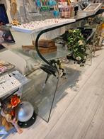 sidetable, Ophalen, Gebruikt, 100 tot 150 cm, Glas