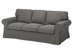 Ikea Ektorp bank; grijs 3-zits, Ophalen, Driepersoons, 75 tot 100 cm, Zo goed als nieuw