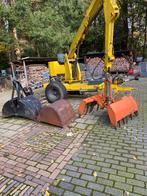 Getrokken kraantje + 4 bakken, Ophalen, Grondbewerking