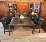 Chesterfield vergaderstoelen director chairs 6 x, Antiek en Kunst, Antiek | Kantoor en Zakelijk, Ophalen