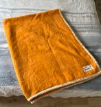 AaBe Deken 200 x 160 - Zuiver Scheerwol Oranje, Ophalen of Verzenden, Gebruikt