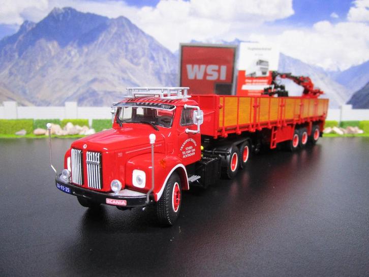 Wsi 01-4676 Severs , Scania L110 Day Cab Torpedo, Hobby en Vrije tijd, Modelauto's | 1:50, Nieuw, Bus of Vrachtwagen, Wsi, Ophalen