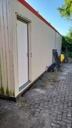 2 kantoorunits van 6 bij 3 meter, Doe-het-zelf en Verbouw, Bouwketen en Schaftketen, Ophalen, Gebruikt