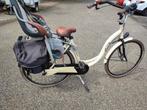 Moederfiets met stuurslot en twee zitjes !, Fietsen en Brommers, Ophalen, 2 zitjes, Zo goed als nieuw, Overige merken