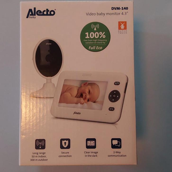 Babyfoon Alecto nieuw in doos verkoop voor Metakids, Kinderen en Baby's, Babyfoons, Nieuw, 250 meter of meer, Camera, Ophalen of Verzenden
