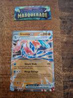 Pokemon – Greninja EX (TWM 106/142) – Twilight Masquerade, Ophalen of Verzenden, Nieuw, Losse kaart, Foil