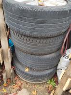 Seat Leon 17 inch velgen met banden 5x112 225/45 r17 91W, Auto-onderdelen, Banden en Velgen, Ophalen, Gebruikt, 17 inch, Band(en)