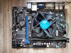 MSI moederbord intel incl processor koeler incl geheugen, Ophalen, Gebruikt, DDR3, Micro-ATX
