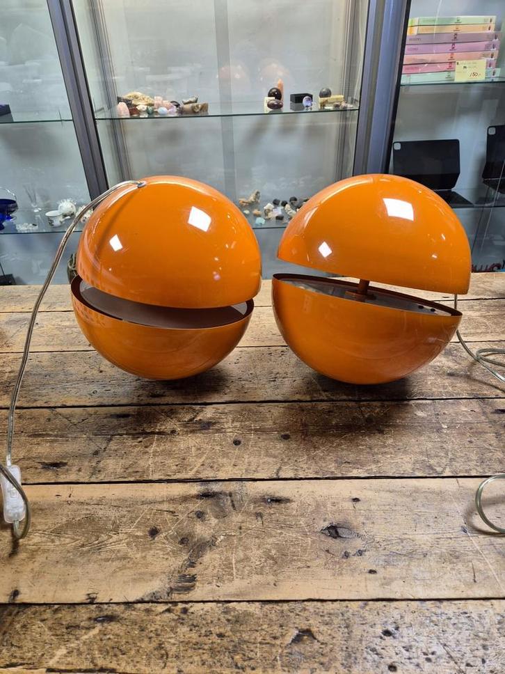 Andrea Modica Lumess space age tafellampen jaren ‘80 €150p.s, Huis en Inrichting, Lampen | Tafellampen, Minder dan 50 cm, Ophalen of Verzenden