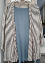 Betty & Co vestje met t-shirt., Verzenden, Beige, Maat 42/44 (L), Nieuw