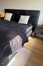 Complete boxspring Karlsson attraktiv onyx 180x200, Huis en Inrichting, Ophalen, Zwart, Tweepersoons, Zo goed als nieuw