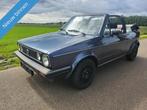 Volkswagen Golf Cabriolet 1.8 GL 1.8 1986, Auto's, Oldtimers, Zwart, Cabriolet, Bedrijf, Handgeschakeld