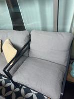 Moderne loungeset - Gebruikt maar nog in goede staat!, Ophalen, 4 zitplaatsen, Aluminium, Zo goed als nieuw