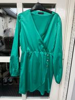 Groene wikkeljurk Royal Chicks - Maat M, Maat 38/40 (M), Ophalen of Verzenden, Zo goed als nieuw, Boven de knie