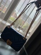 Michael Kors tas blauw goud zo goed als nieuw, Handtas, Blauw, Ophalen of Verzenden, Zo goed als nieuw