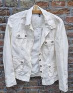 Jasje glad cremekleurig maat 36 Carbone, Kleding | Dames, Beige, Ophalen of Verzenden, Jasje, Maat 36 (S)
