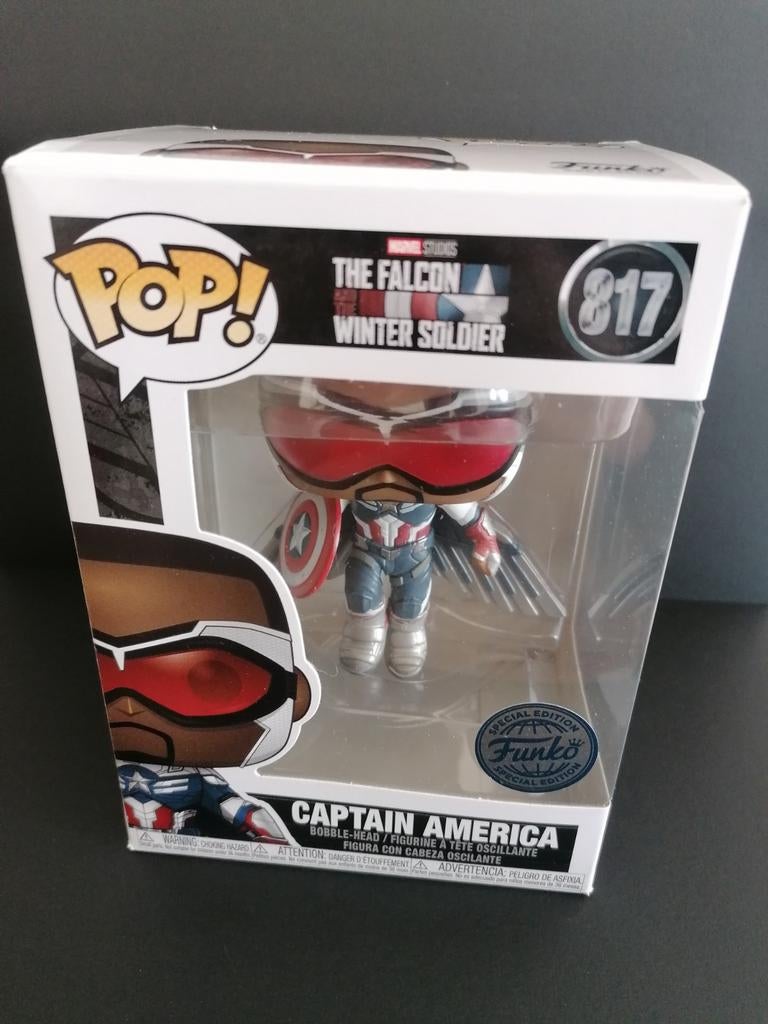 Captain America - Special Edition - Winter Soldier Funko Pop, Verzamelen, Poppetjes en Figuurtjes, Ophalen of Verzenden, Zo goed als nieuw