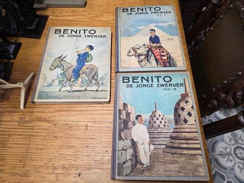 Benito de jonge zwerver 3 deeltjes 36913b, Boeken, Prentenboeken en Plaatjesalbums, Gelezen, Plaatjesalbum, Ophalen of Verzenden