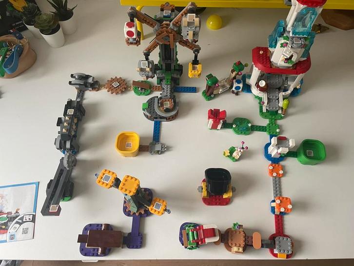Super Mario set met Peach, Kinderen en Baby's, Speelgoed | Duplo en Lego, Zo goed als nieuw, Ophalen of Verzenden
