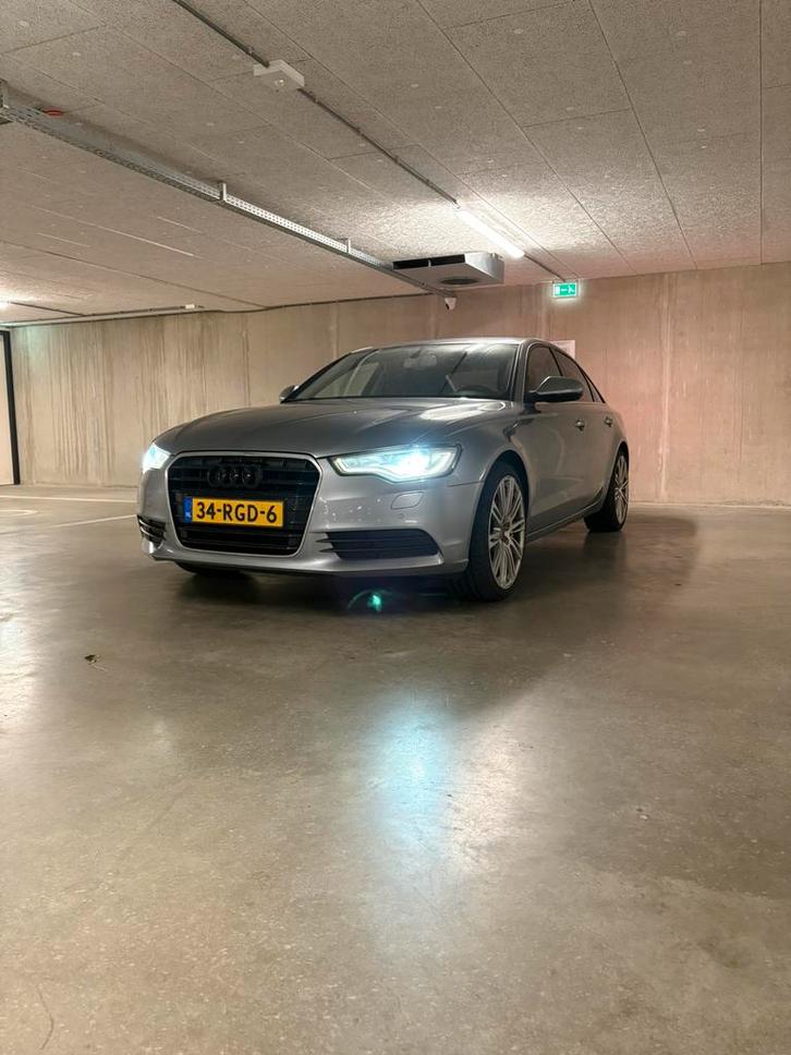 Audi A6 2.8 FSI 150KW Grijs / APK to 10-2026!, Auto's, Audi, Bedrijf, A6, Airbags, Airconditioning, Alarm, Bluetooth, Boordcomputer